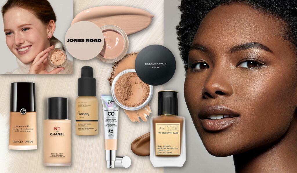 "Base Brilliance: Enhancing Your Beauty with Foundation"